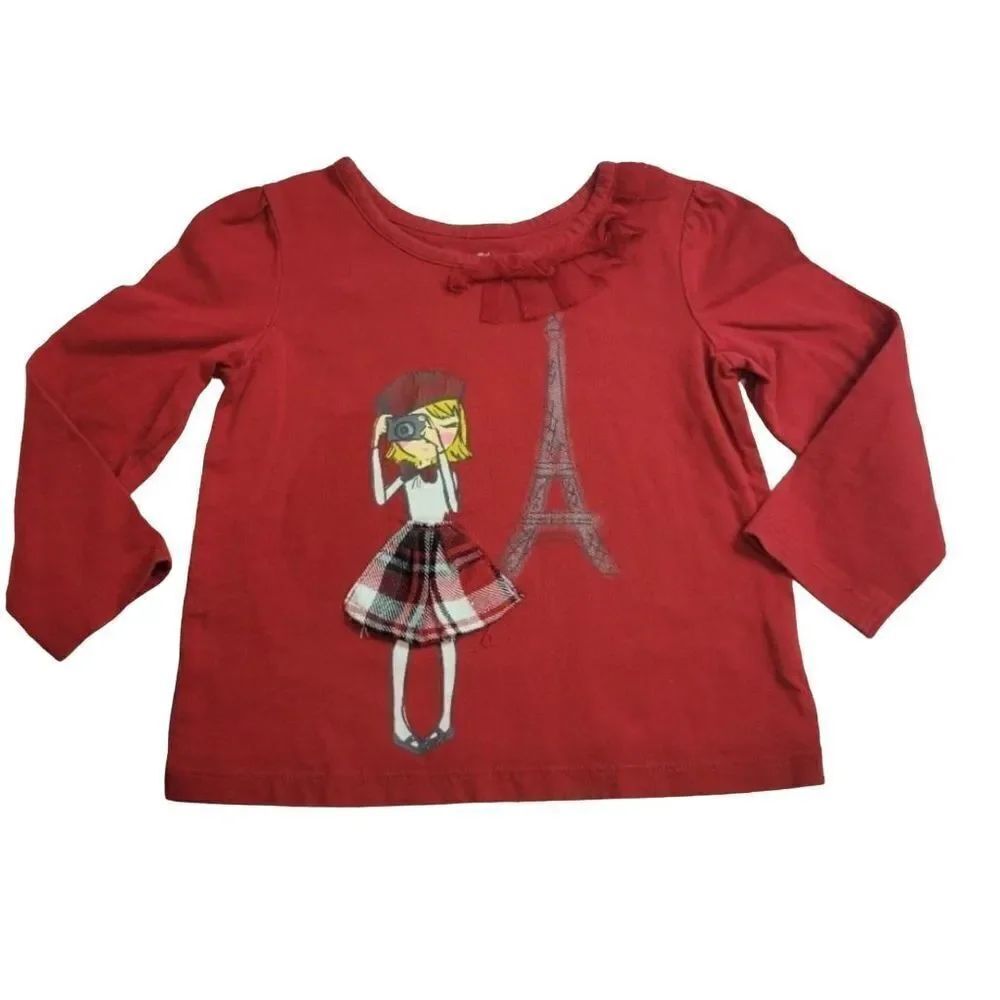 Children's Place Paris tourist shirt 2T